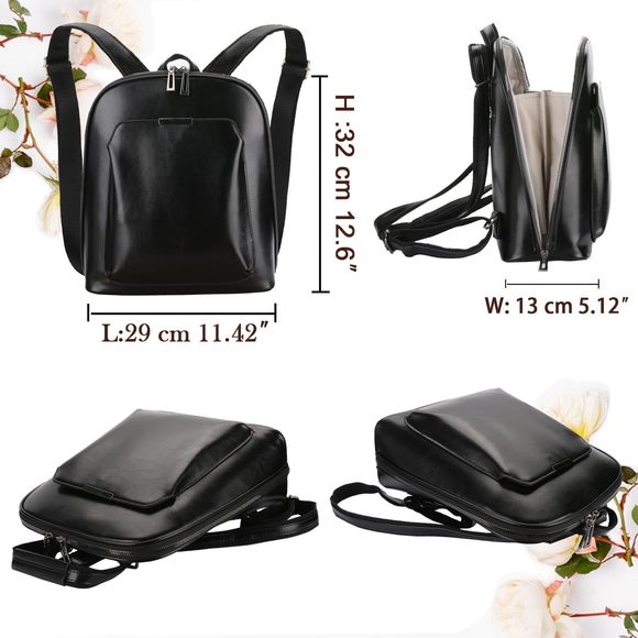 Leather Backpack Purse for Women Travel Backpack Purse and Handbags Shoulder?